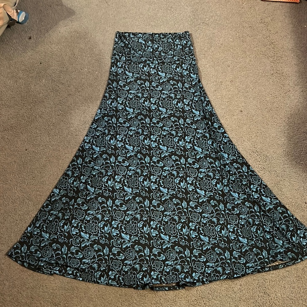 Lularoe maxi skirt.